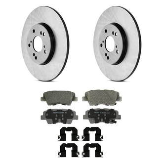 Wagner® - ThermoQuiet™ Rear Brake Kit with Ceramic Pads