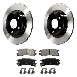 Wagner® - SevereDuty™ Rear Brake Kit with Semi-Metallic Pads