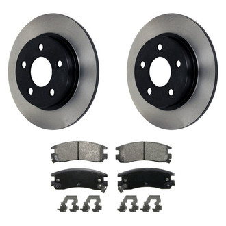 Wagner® - SevereDuty™ Rear Brake Kit with Semi-Metallic Pads