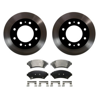 Wagner® - SevereDuty™ Front Brake Kit with Semi-Metallic Pads
