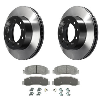Wagner® - ThermoQuiet™ Front Brake Kit with Semi-Metallic Pads