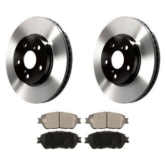 Wagner® - SevereDuty™ Front Brake Kit with Semi-Metallic Pads