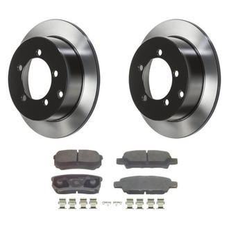 Wagner® - ThermoQuiet™ Rear Brake Kit with Ceramic Pads