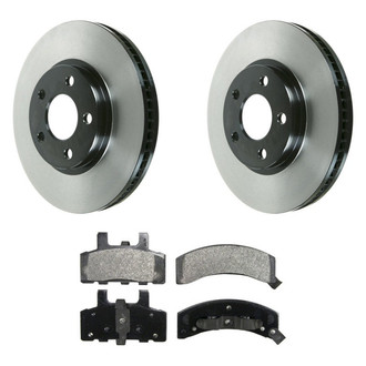Wagner® - SevereDuty™ Front Brake Kit with Semi-Metallic Pads