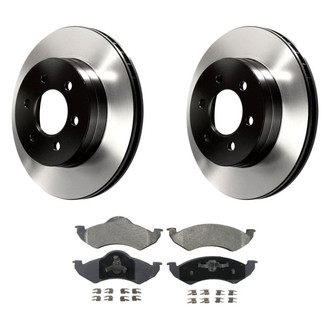 Wagner® - SevereDuty™ Front Brake Kit with Semi-Metallic Pads