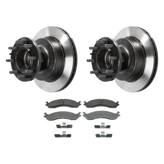 Wagner® - ThermoQuiet™ Front Brake Kit with Semi-Metallic Pads