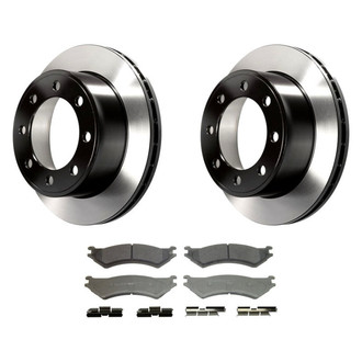 Wagner® - ThermoQuiet™ Rear Brake Kit with Semi-Metallic Pads