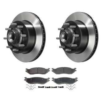 Wagner® - ThermoQuiet™ Front Brake Kit with Semi-Metallic Pads