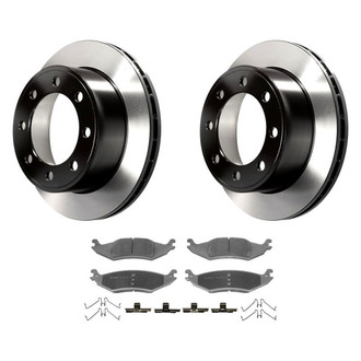 Wagner® - ThermoQuiet™ Rear Brake Kit with Semi-Metallic Pads