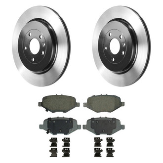 Wagner® BNDL-1201-31035800 - ThermoQuiet™ Rear Brake Kit with Ceramic Pads