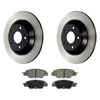 Wagner® - ThermoQuiet™ Rear Brake Kit with Ceramic Pads