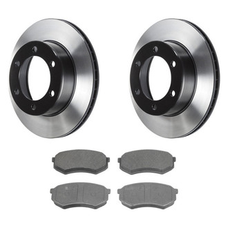 Wagner® - ThermoQuiet™ Front Brake Kit with Semi-Metallic Pads