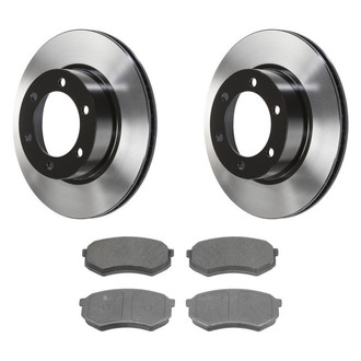 Wagner® - ThermoQuiet™ Front Brake Kit with Semi-Metallic Pads