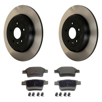 Wagner® - ThermoQuiet™ Rear Brake Kit with Ceramic Pads