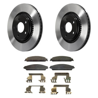 Wagner® - ThermoQuiet™ Front Brake Kit with Ceramic Pads