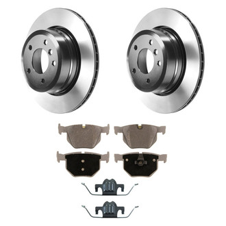 Wagner® - ThermoQuiet™ Rear Brake Kit with Semi-Metallic Pads