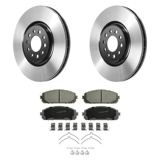 Wagner® - ThermoQuiet™ Front Brake Kit with Ceramic Pads
