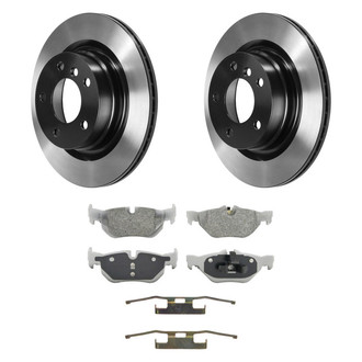 Wagner® - ThermoQuiet™ Rear Brake Kit with Semi-Metallic Pads