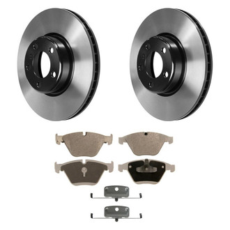 Wagner® - ThermoQuiet™ Front Brake Kit with Semi-Metallic Pads