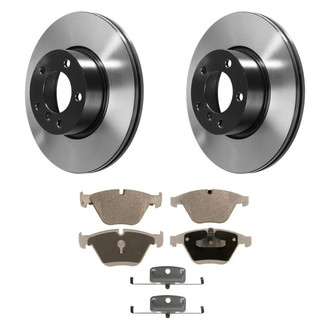 Wagner® - ThermoQuiet™ Front Brake Kit with Semi-Metallic Pads