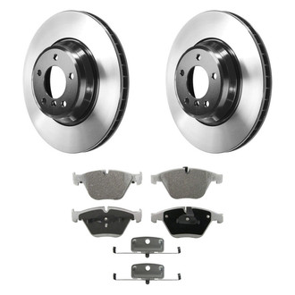 Wagner® - ThermoQuiet™ Front Brake Kit with Semi-Metallic Pads
