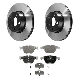 Wagner® - ThermoQuiet™ Front Brake Kit with Semi-Metallic Pads