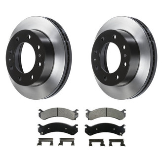 Wagner® - SevereDuty™ Front Brake Kit with Semi-Metallic Pads