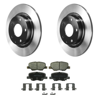 Wagner® - ThermoQuiet™ Rear Brake Kit with Ceramic Pads