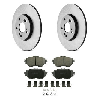 Wagner® - ThermoQuiet™ Front Brake Kit with Ceramic Pads