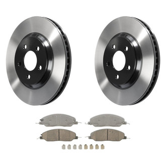 Wagner® - ThermoQuiet™ Front Brake Kit with Ceramic Pads