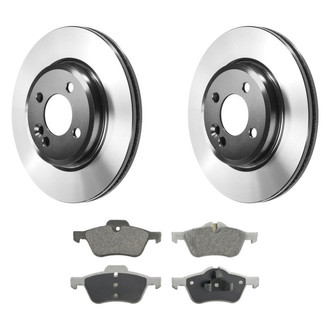 Wagner® BNDL-1201-31035877 - ThermoQuiet™ Front Brake Kit with Semi-Metallic Pads