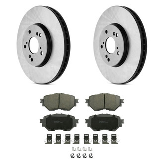 Wagner® - ThermoQuiet™ Front Brake Kit with Ceramic Pads