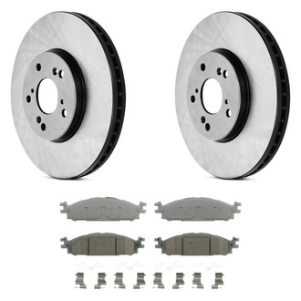 Wagner® - ThermoQuiet™ Front Brake Kit with Ceramic Pads