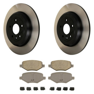 Wagner® - ThermoQuiet™ Rear Brake Kit with Ceramic Pads