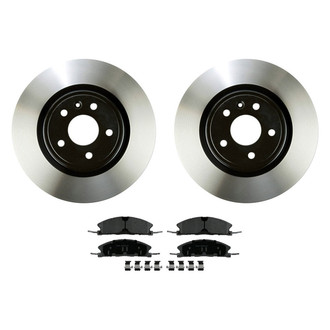 Wagner® - ThermoQuiet™ Front Brake Kit with Semi-Metallic Pads