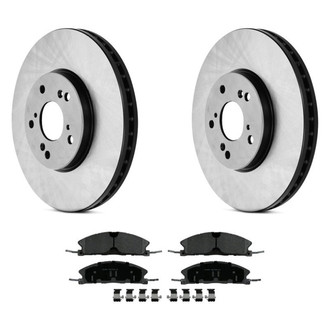 Wagner® - ThermoQuiet™ Front Brake Kit with Semi-Metallic Pads