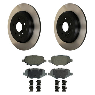 Wagner® - ThermoQuiet™ Rear Brake Kit with Ceramic Pads