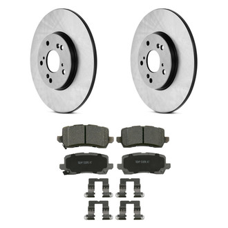 Wagner® - ThermoQuiet™ Rear Brake Kit with Ceramic Pads