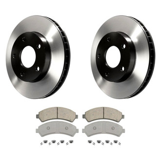 Wagner® - ThermoQuiet™ Front Brake Kit with Ceramic Pads