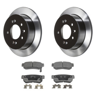 Wagner® - ThermoQuiet™ Rear Brake Kit with Ceramic Pads