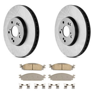 Wagner® - ThermoQuiet™ Front Brake Kit with Ceramic Pads