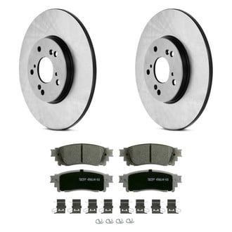 Wagner® - ThermoQuiet™ Rear Brake Kit with Ceramic Pads