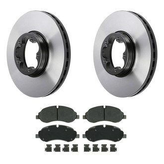 Wagner® - ThermoQuiet™ Front Brake Kit with Semi-Metallic Pads