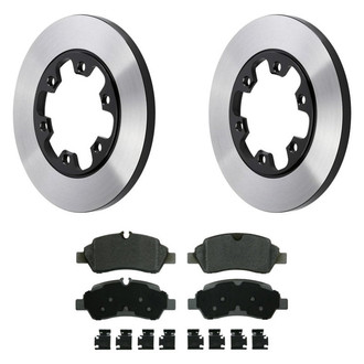 Wagner® - ThermoQuiet™ Rear Brake Kit with Semi-Metallic Pads