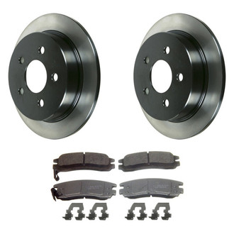 Wagner® - ThermoQuiet™ Rear Brake Kit with Ceramic Pads