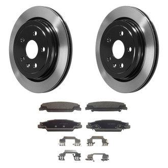 Wagner® - ThermoQuiet™ Rear Brake Kit with Ceramic Pads