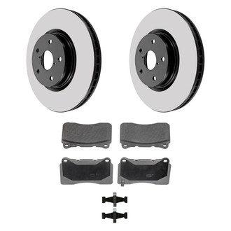 Wagner® - ThermoQuiet™ Front Brake Kit with Semi-Metallic Pads