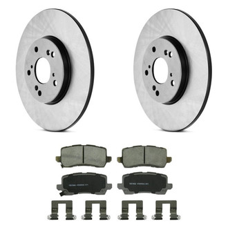 Wagner® - ThermoQuiet™ Rear Brake Kit with Ceramic Pads