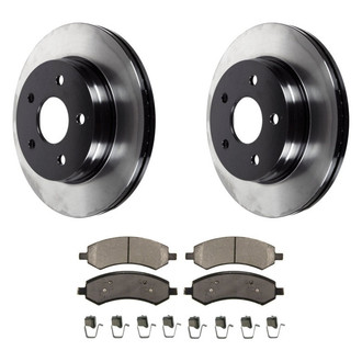 Wagner® - SevereDuty™ Front Brake Kit with Semi-Metallic Pads