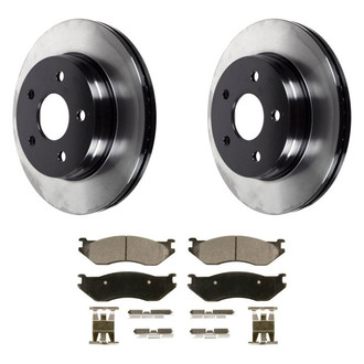 Wagner® - SevereDuty™ Front Brake Kit with Semi-Metallic Pads